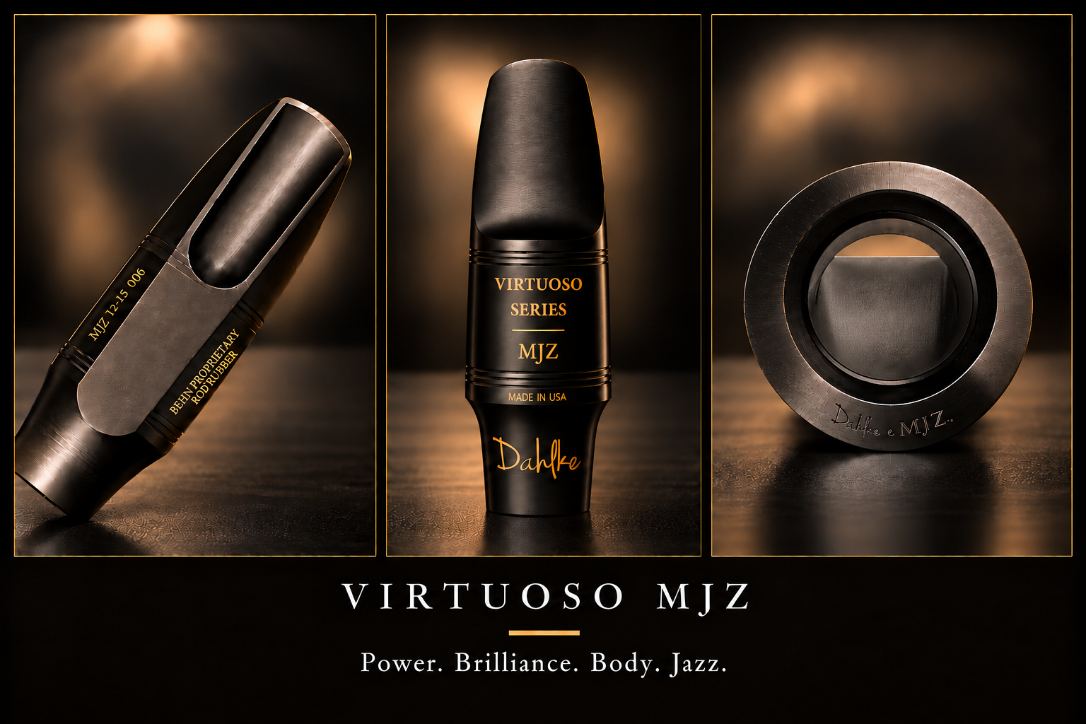 Virtuoso MJZ saxophone mouthpiece